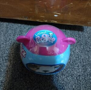 Littlest Pet Shop Pink and Light Blue Surprise Plush